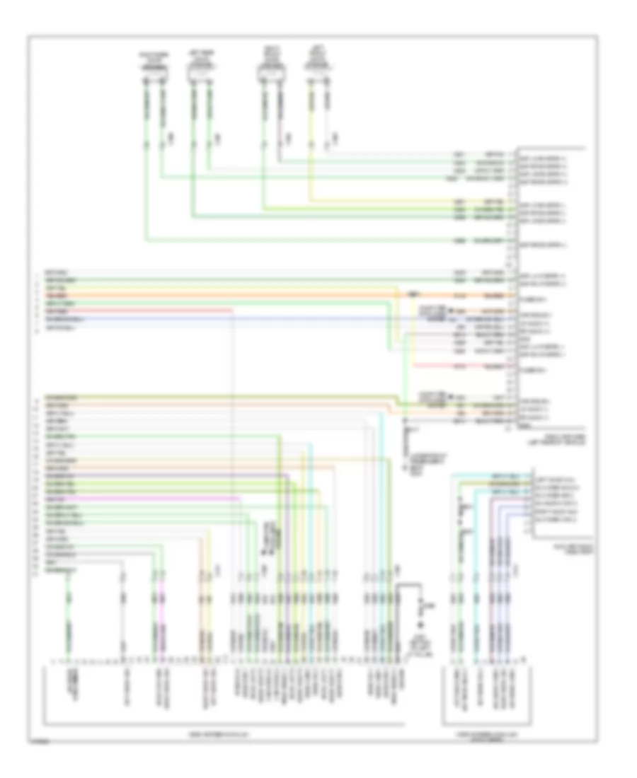 Radio Wiring Diagram (3 of 3) for Jeep Commander Limited 2010