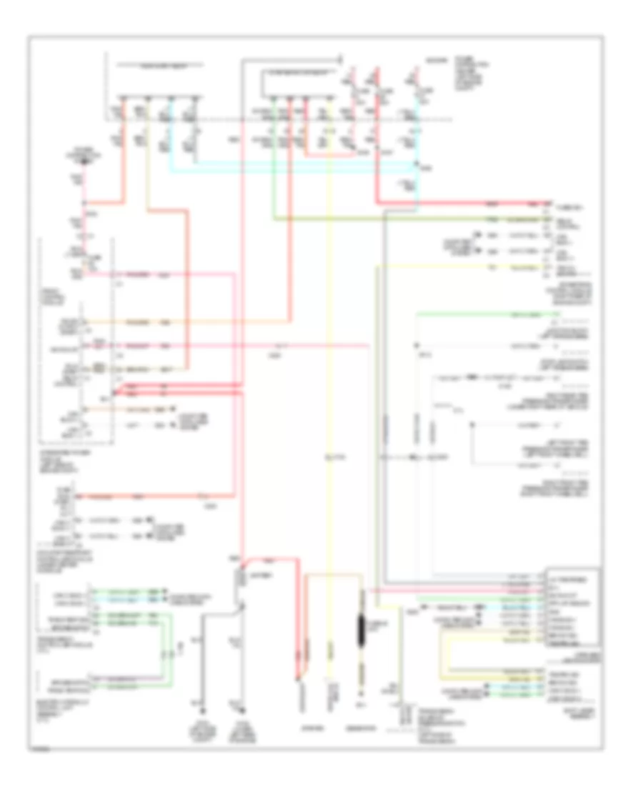 Starting Wiring Diagram for Jeep Commander Limited 2010