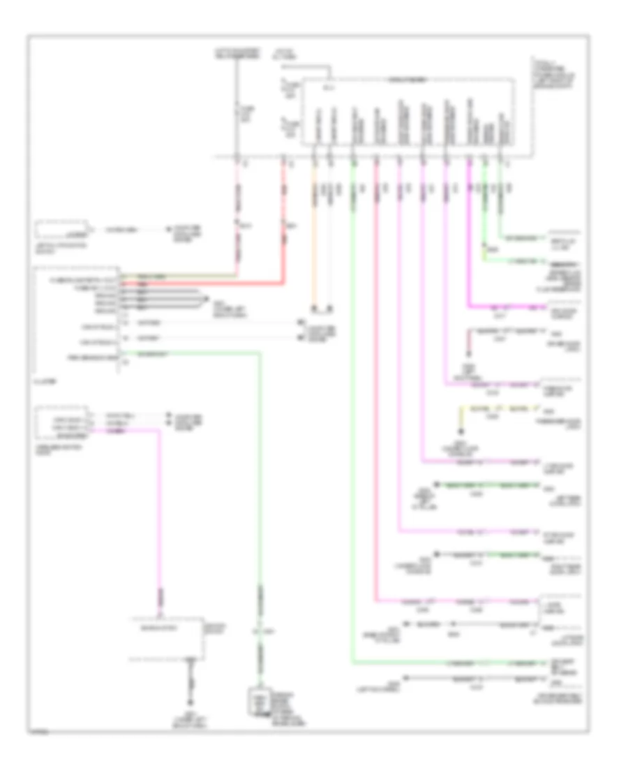 Chime Wiring Diagram for Jeep Liberty Limited 2012