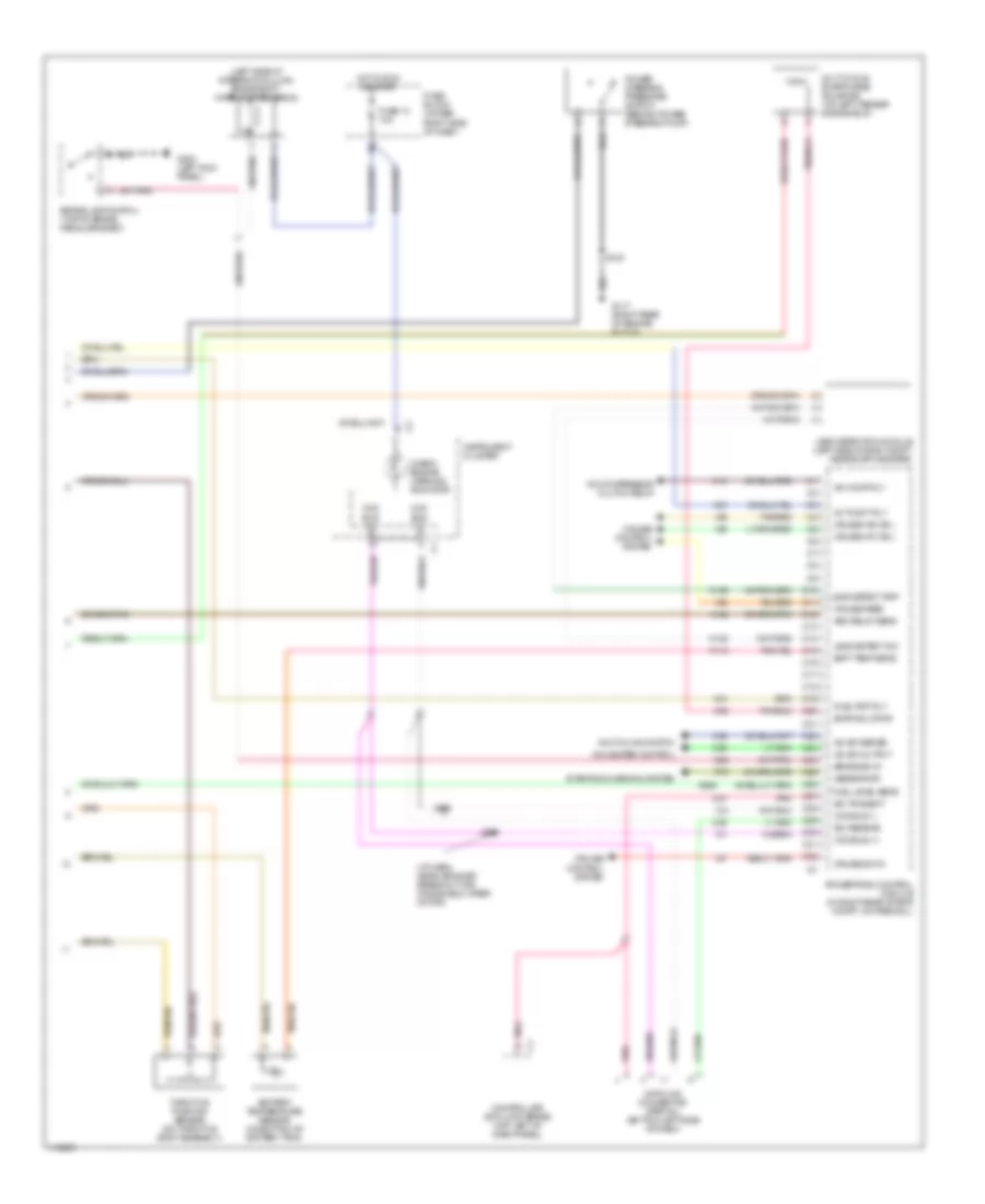 2.5L, Engine Performance Wiring Diagrams (3 of 3) for Jeep Wrangler SE 1999