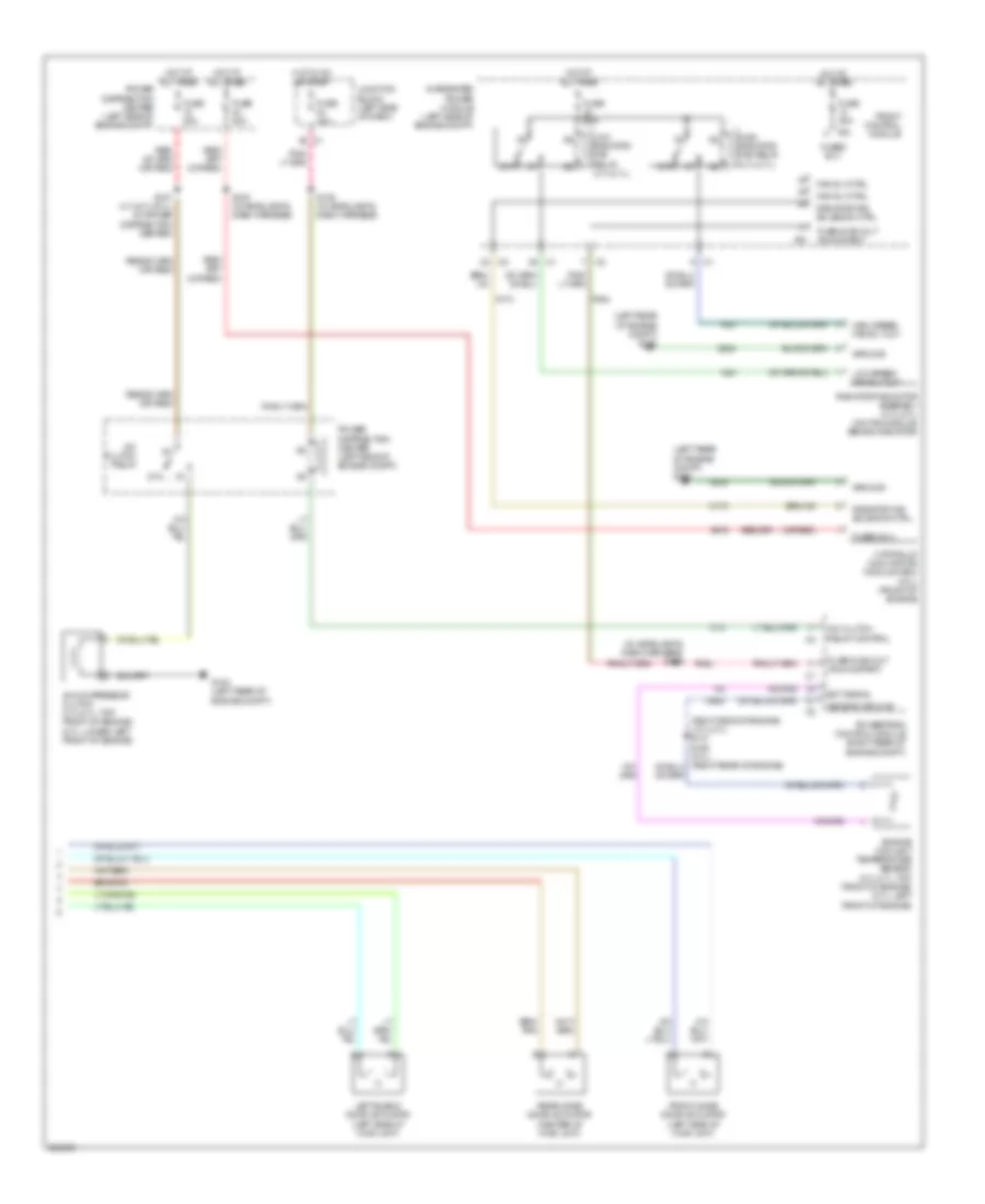 Manual A C Wiring Diagram 2 of 2 for Jeep Grand Cherokee SRT 8 2007