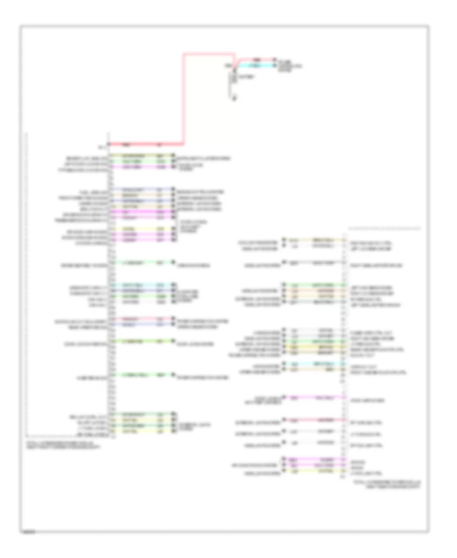 Body Control Modules Wiring Diagram (2 of 2) for Jeep Wrangler Sahara 2014