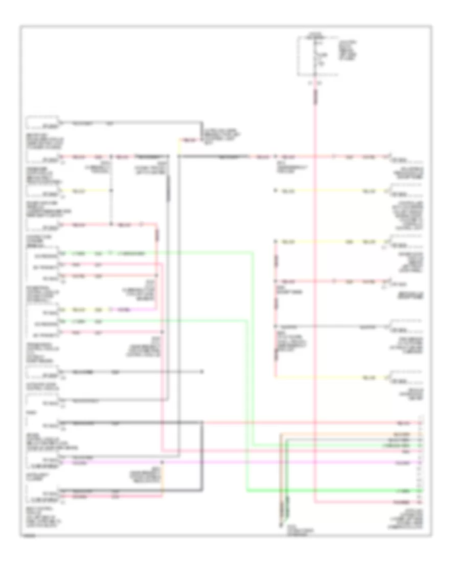 Computer Data Lines Wiring Diagram for Jeep Grand Cherokee Freedom 2004