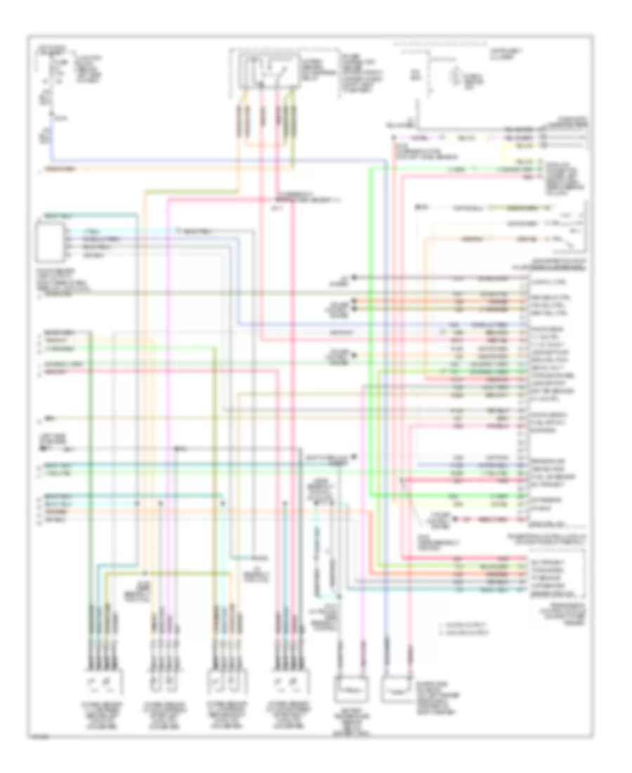 4.7L, Engine Performance Wiring Diagram (3 of 3) for Jeep Grand Cherokee Freedom 2004