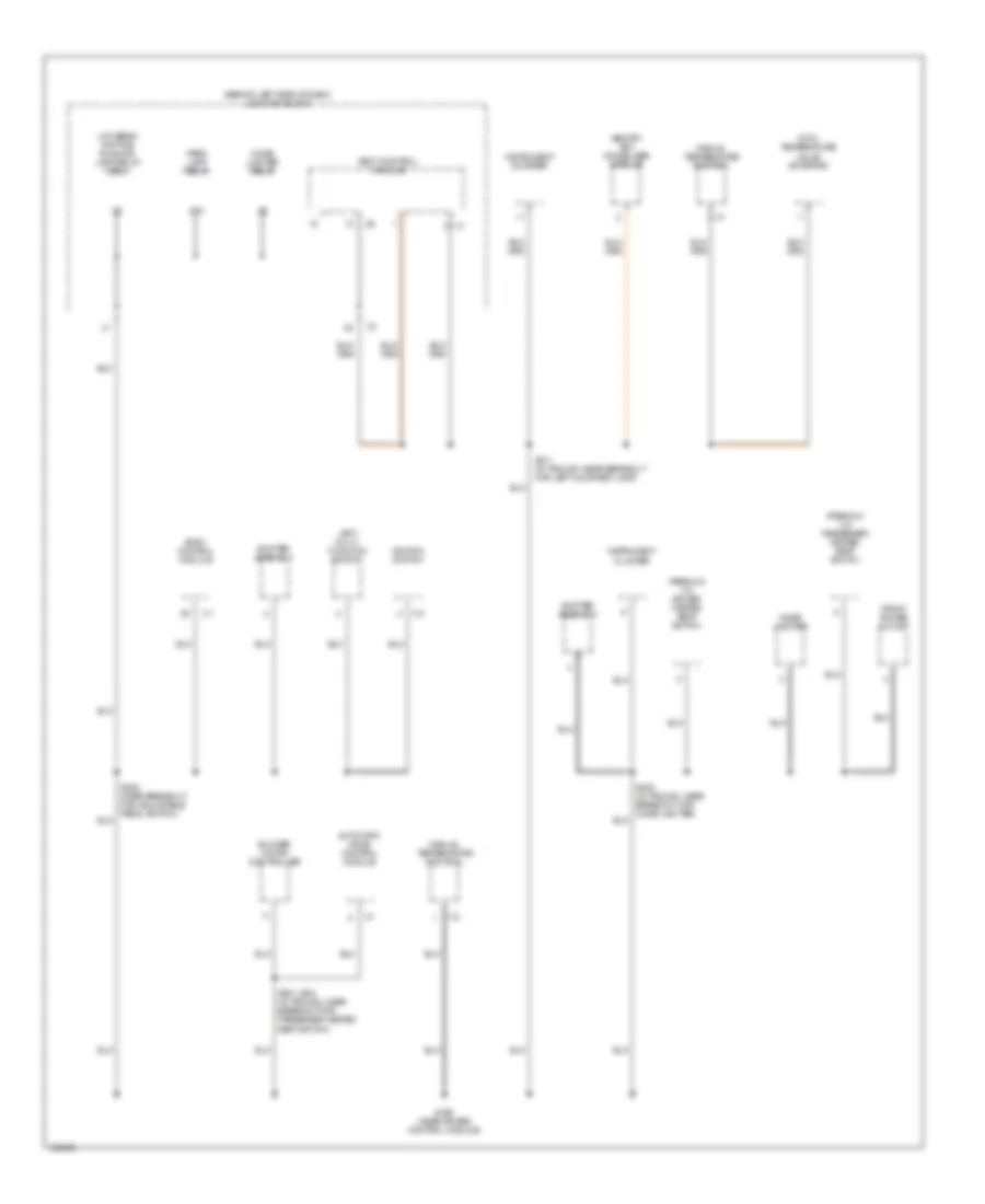 Ground Distribution Wiring Diagram 4 of 4 for Jeep Grand Cherokee Freedom 2004