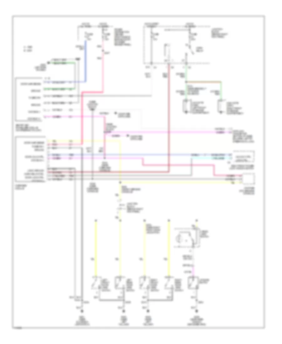 Anti-theft Wiring Diagram for Jeep Cherokee Classic 2000