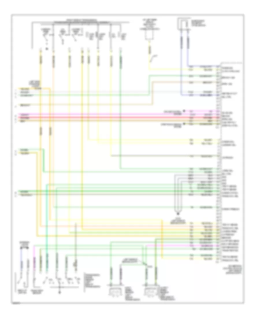 3.7L, Engine Performance Wiring Diagram (5 of 5) for Jeep Liberty Limited 2007