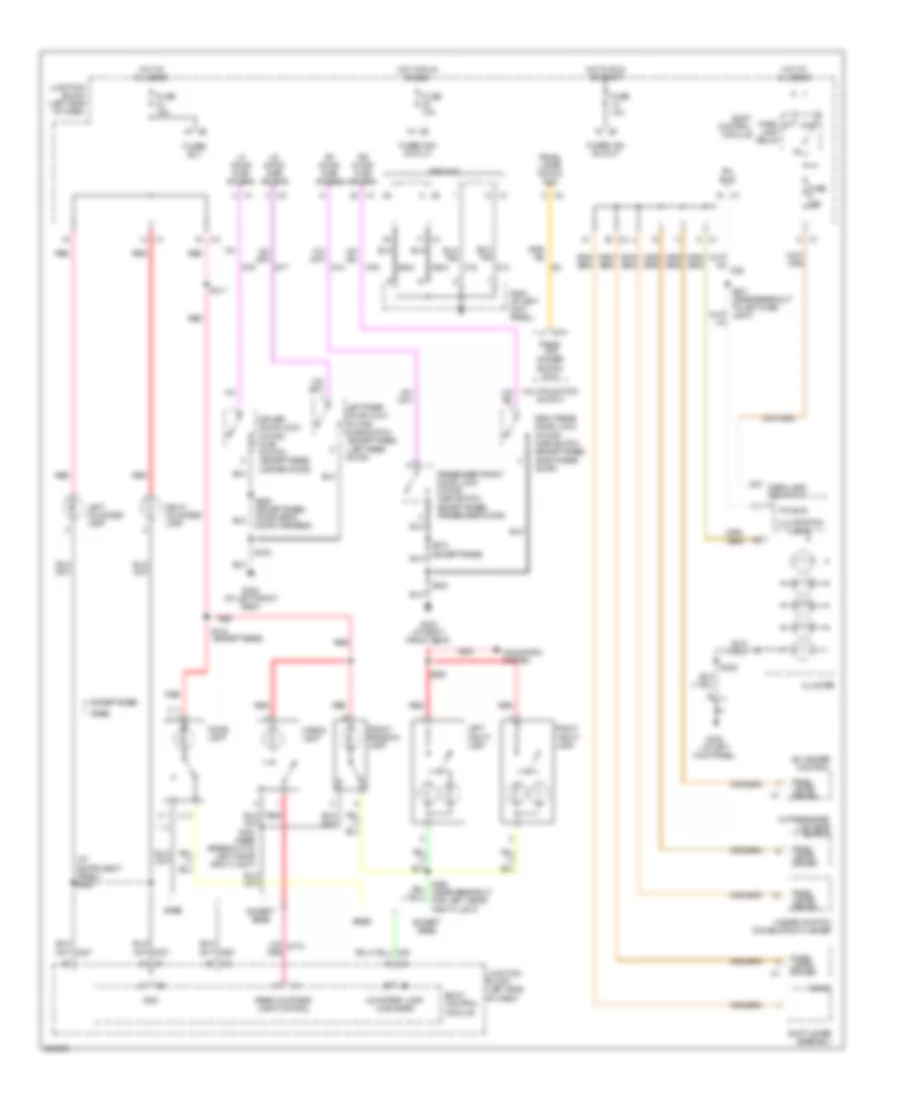 Interior Lights Wiring Diagram for Jeep Liberty Limited 2007