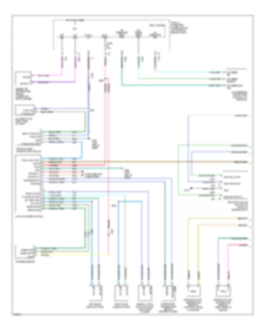 Automatic AC Wiring Diagram (1 of 2) for Jeep Compass Limited 2010
