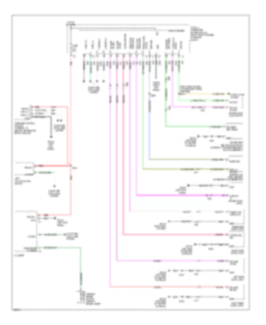 Chime Wiring Diagram for Jeep Wrangler Unlimited Rubicon 2014