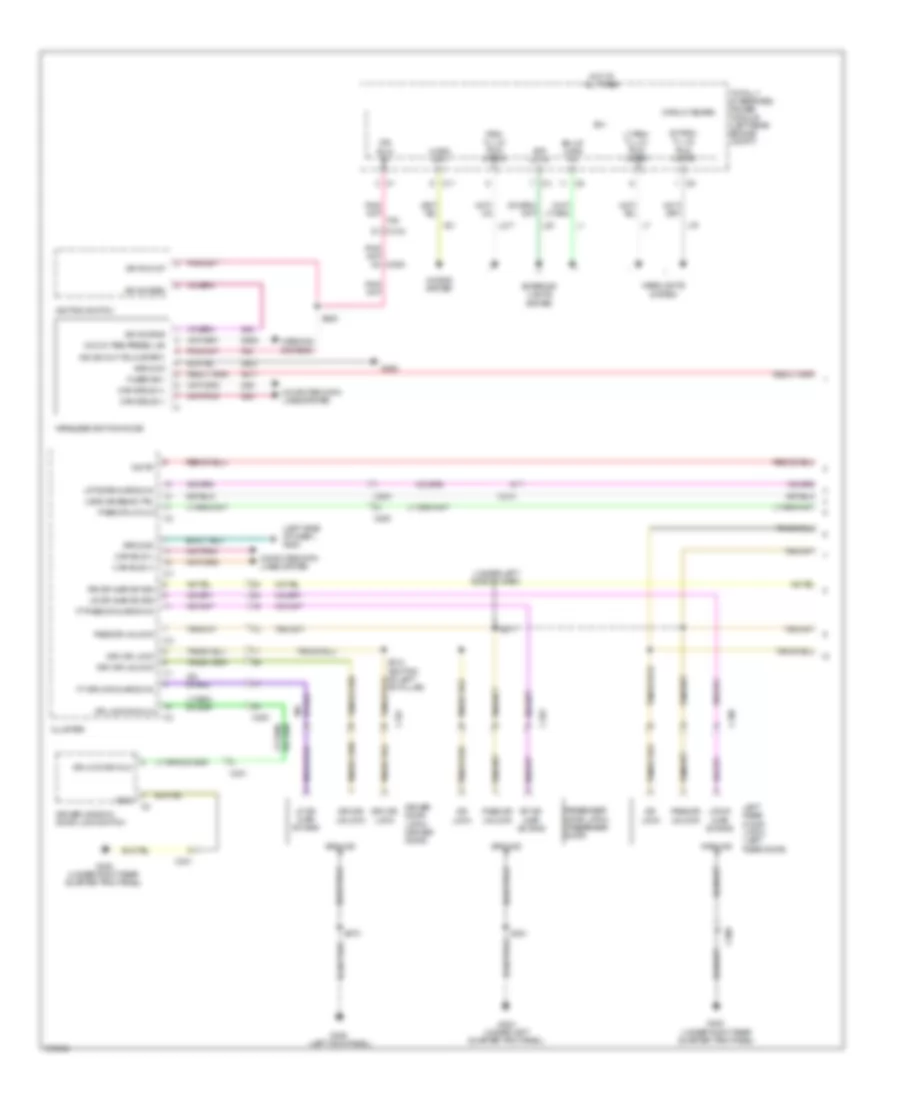 Anti theft Wiring Diagram 1 of 2 for Jeep Compass Sport 2010