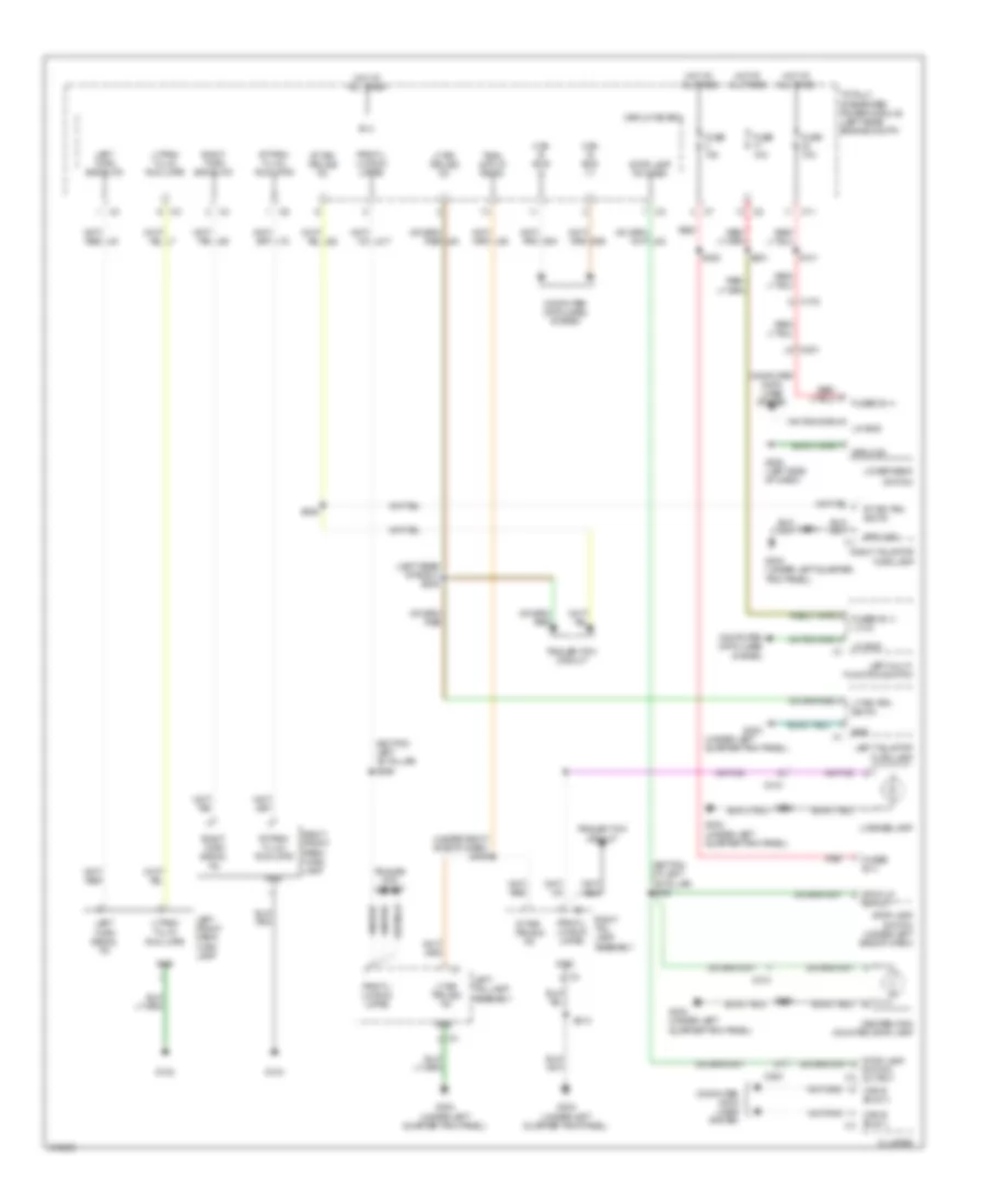 Exterior Lamps Wiring Diagram for Jeep Compass Sport 2010