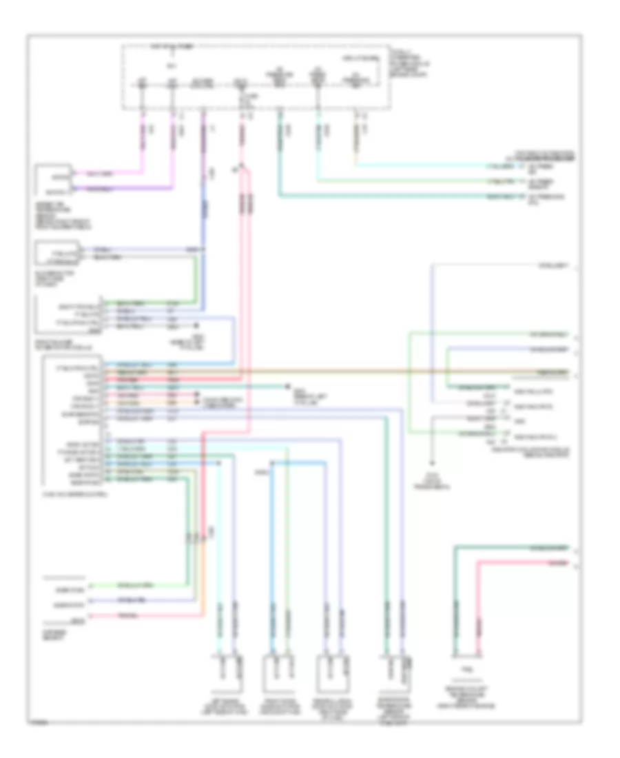 Automatic A C Wiring Diagram 1 of 2 for Jeep Patriot Latitude 2012