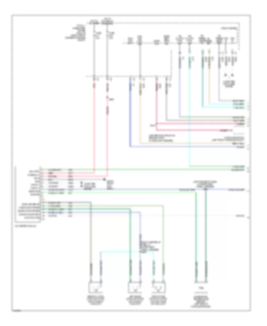 Manual A C Wiring Diagram 1 of 2 for Jeep Wrangler Unlimited Sahara 2014