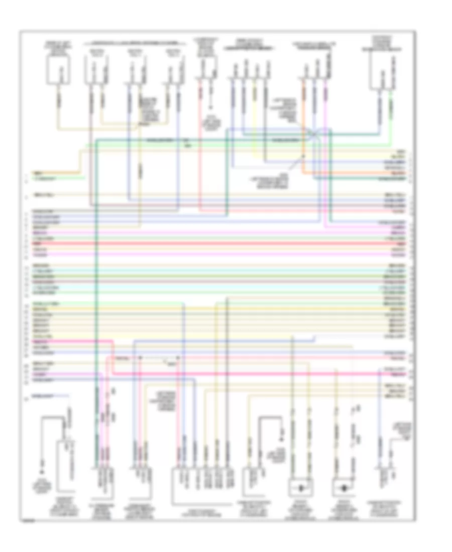 3.6L, Engine Performance Wiring Diagram (3 of 5) for Jeep Wrangler Unlimited Sahara 2014