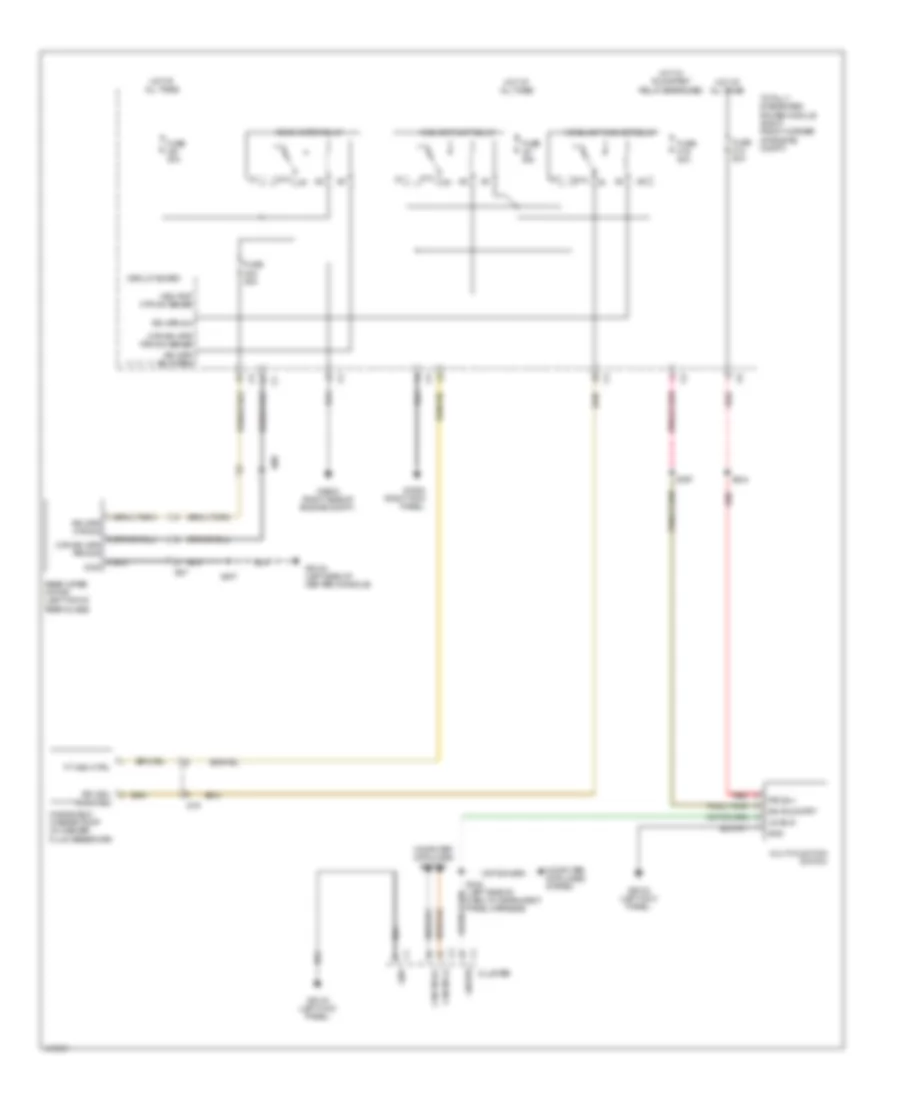 Rear WiperWasher Wiring Diagram for Jeep Wrangler Unlimited Sahara 2014