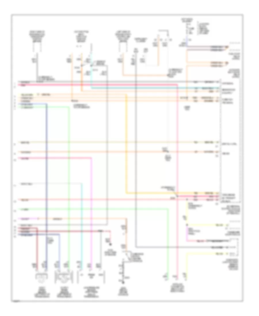 4 7L A T Wiring Diagram 2 of 2 for Jeep Grand Cherokee Laredo 2000