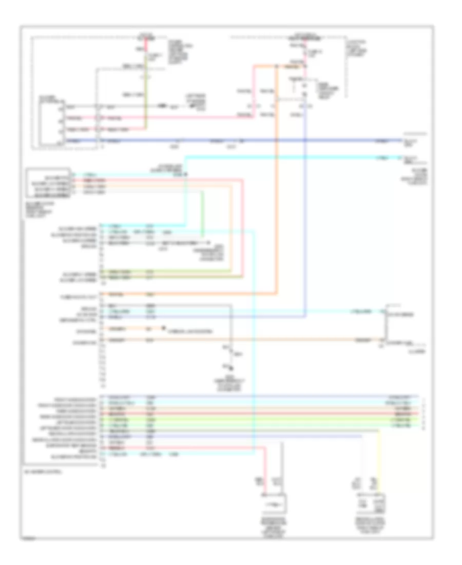 Manual A C Wiring Diagram 1 of 2 for Jeep Grand Cherokee Laredo 2010