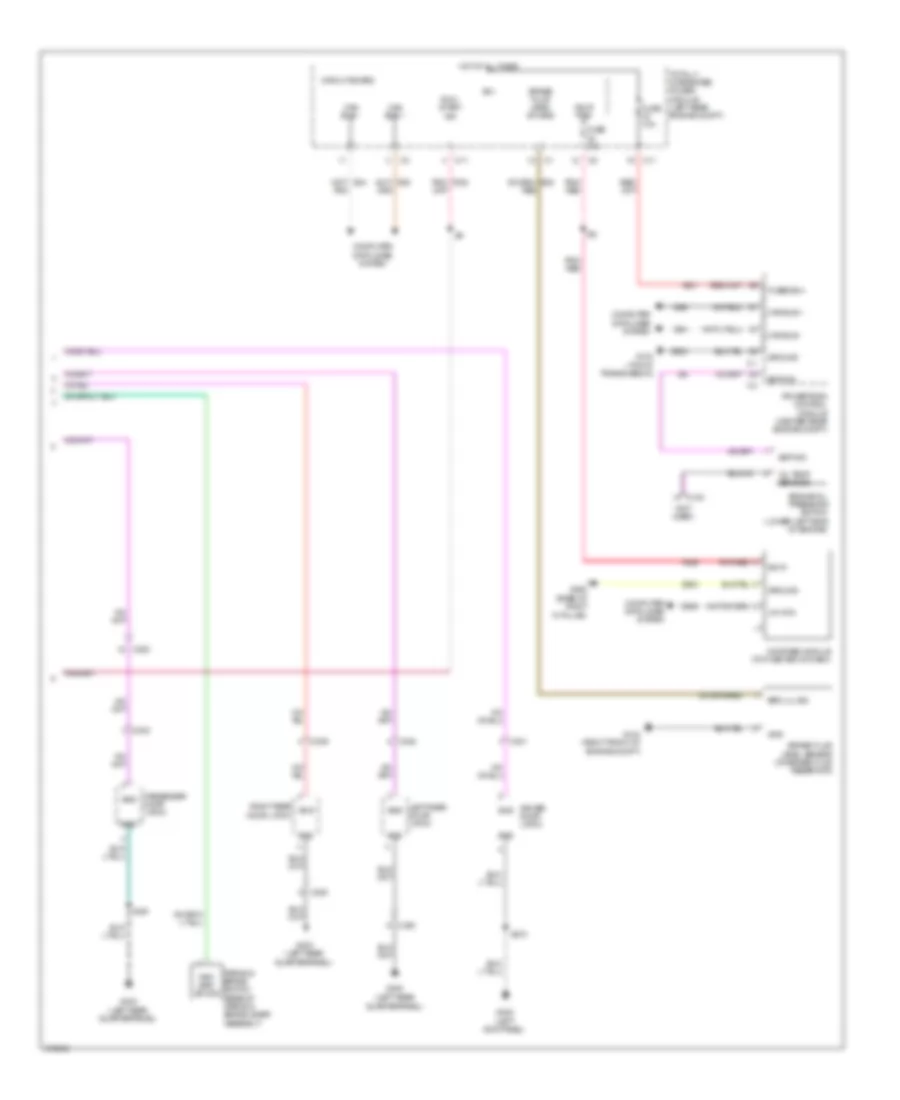 Instrument Cluster Wiring Diagram (2 of 2) for Jeep Patriot Limited 2012