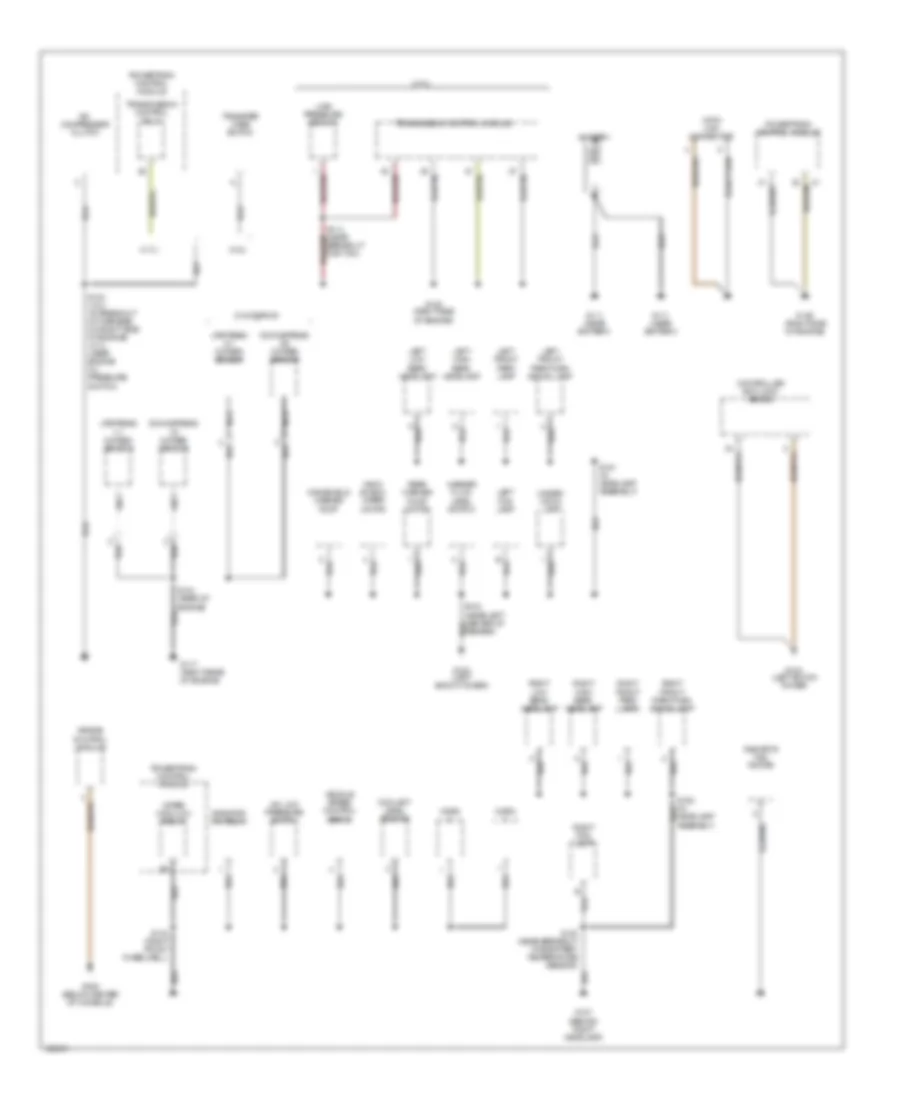 Ground Distribution Wiring Diagram 3 of 4 for Jeep Grand Cherokee Limited 2000