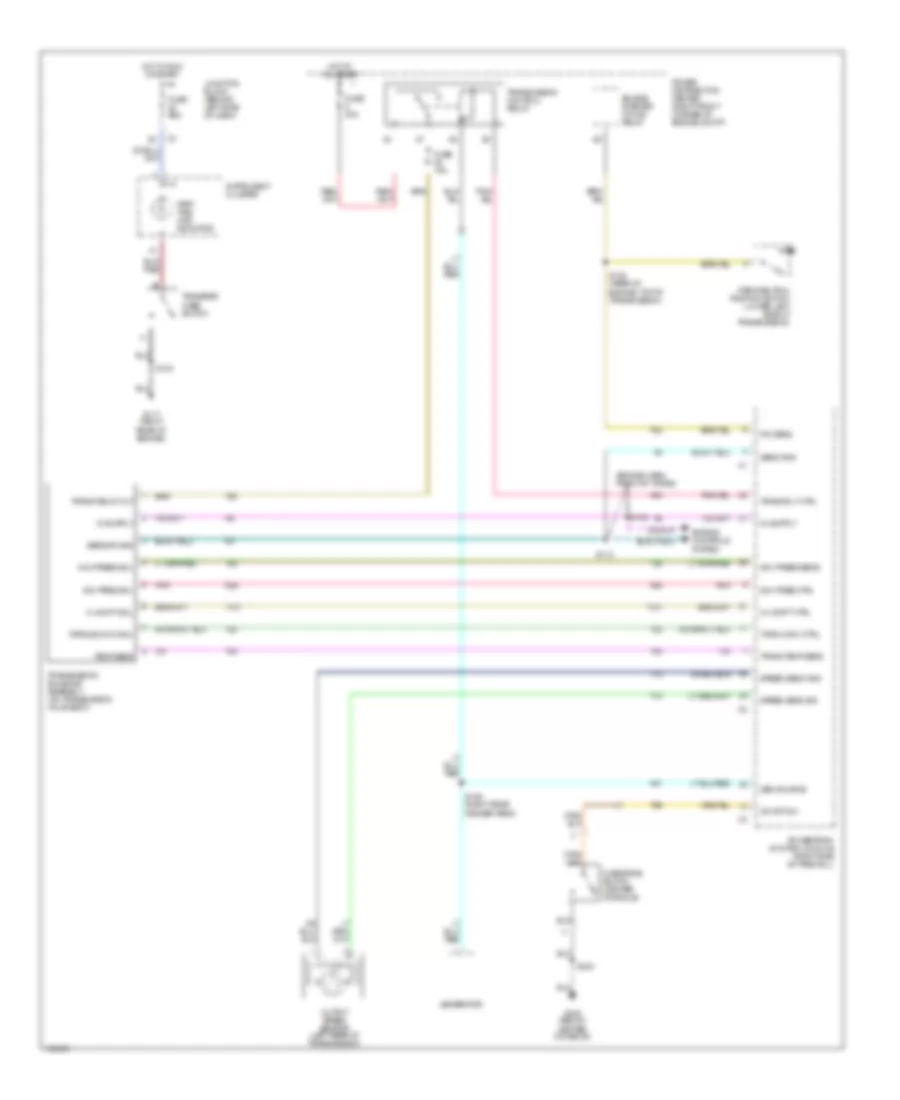 4 0L A T Wiring Diagram for Jeep Grand Cherokee Limited 2000