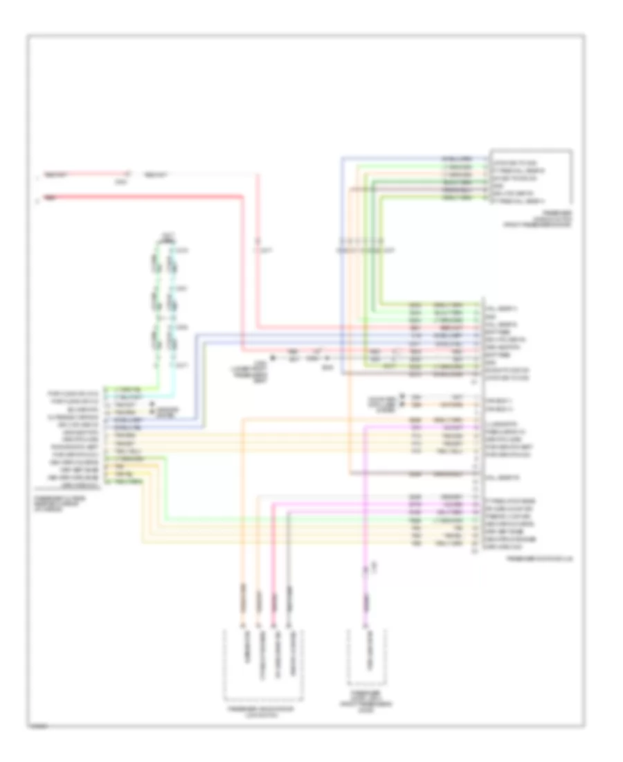 Memory Systems Wiring Diagram (3 of 3) for Jeep Grand Cherokee Limited 2010