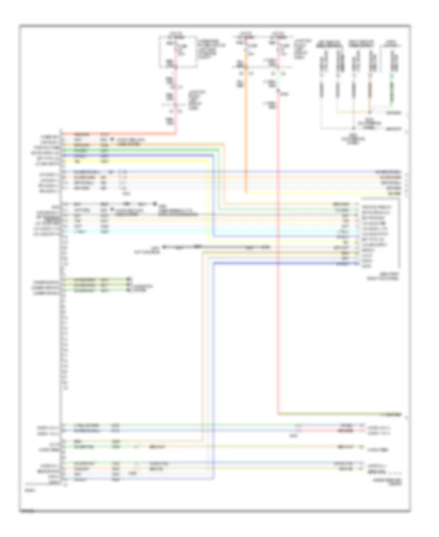 Radio Wiring Diagram (1 of 2) for Jeep Grand Cherokee Limited 2010