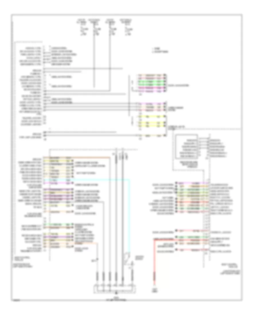 Body Control Modules Wiring Diagram for Jeep Liberty Limited 2004