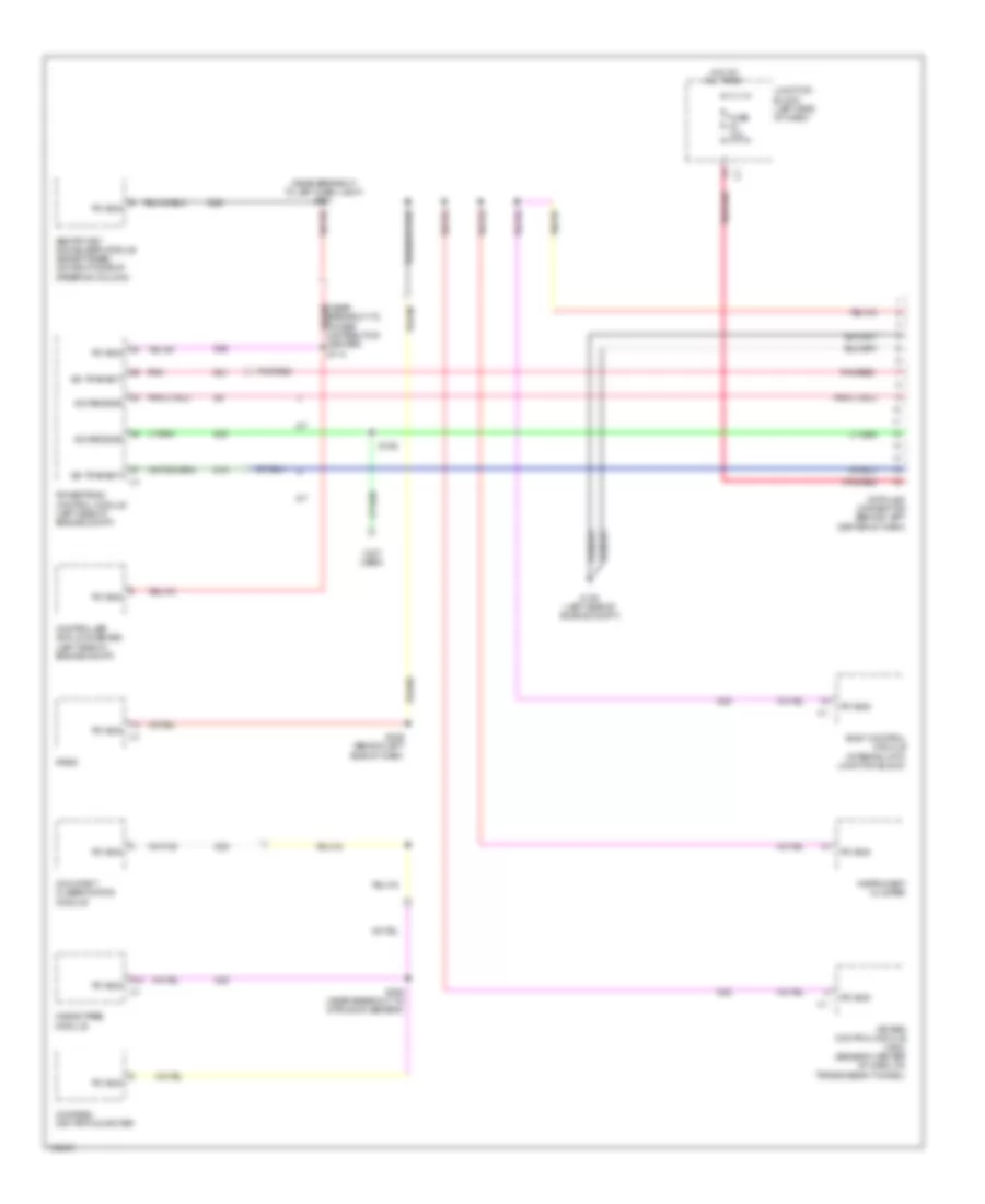Computer Data Lines Wiring Diagram for Jeep Liberty Limited 2004