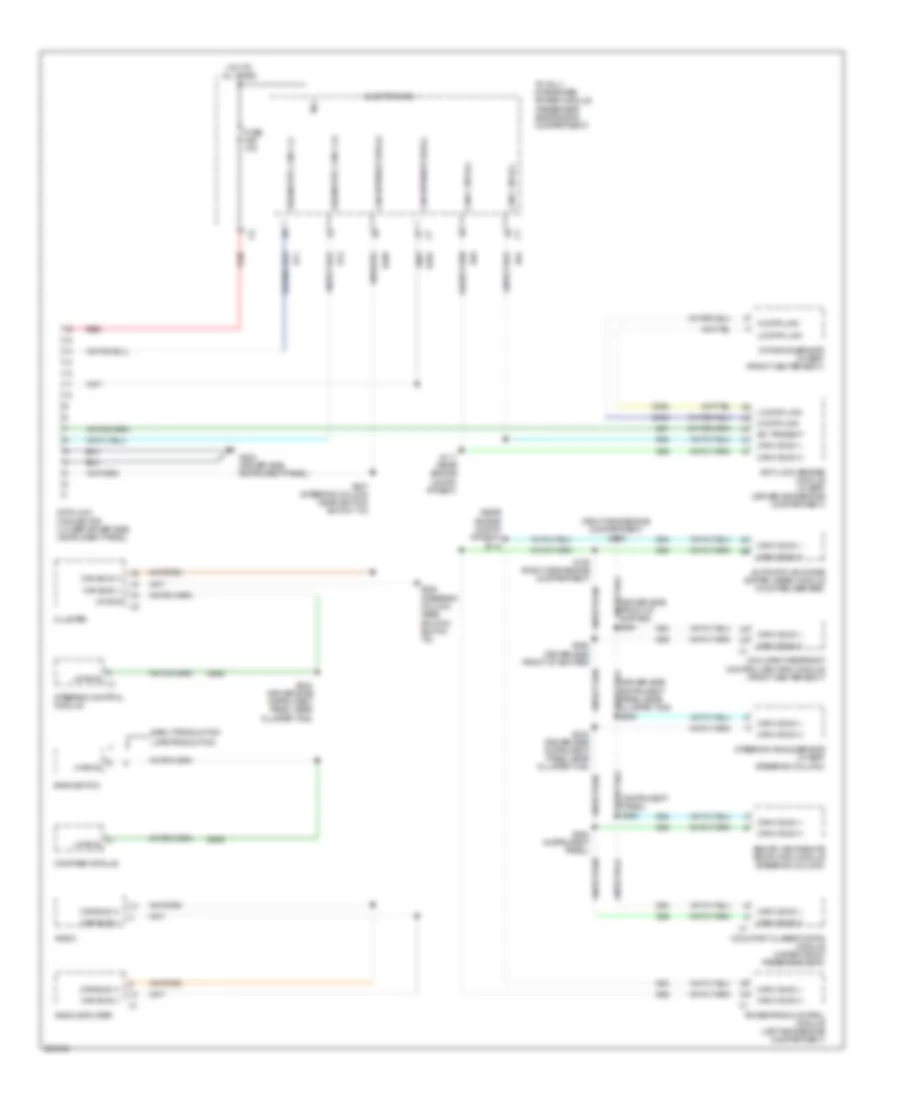 Computer Data Lines Wiring Diagram for Jeep Wrangler Rubicon 2007