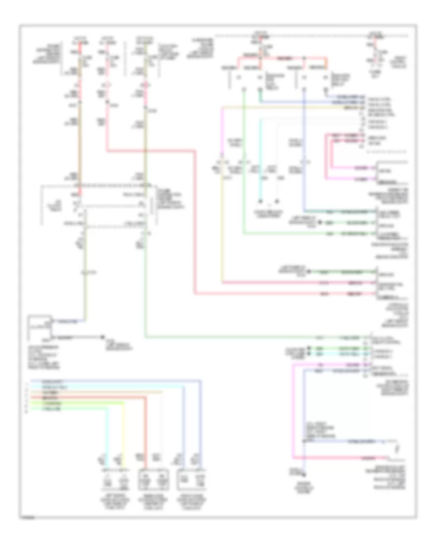 Manual A C Wiring Diagram 2 of 2 for Jeep Grand Cherokee SRT 8 2010