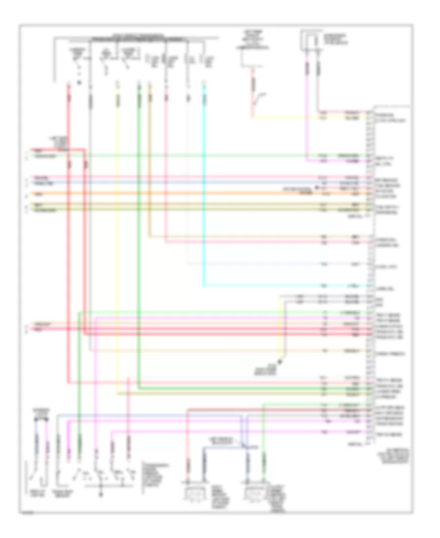 3.7L, Engine Performance Wiring Diagram (5 of 5) for Jeep Liberty Renegade 2004