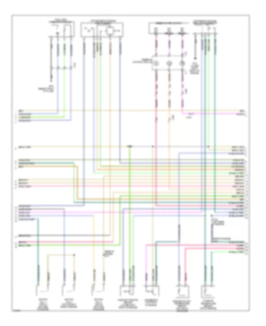 3.7L, Engine Performance Wiring Diagram (2 of 5) for Jeep Liberty Limited 2010