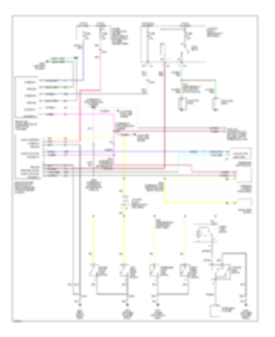 Anti-theft Wiring Diagram for Jeep Cherokee Classic 2001