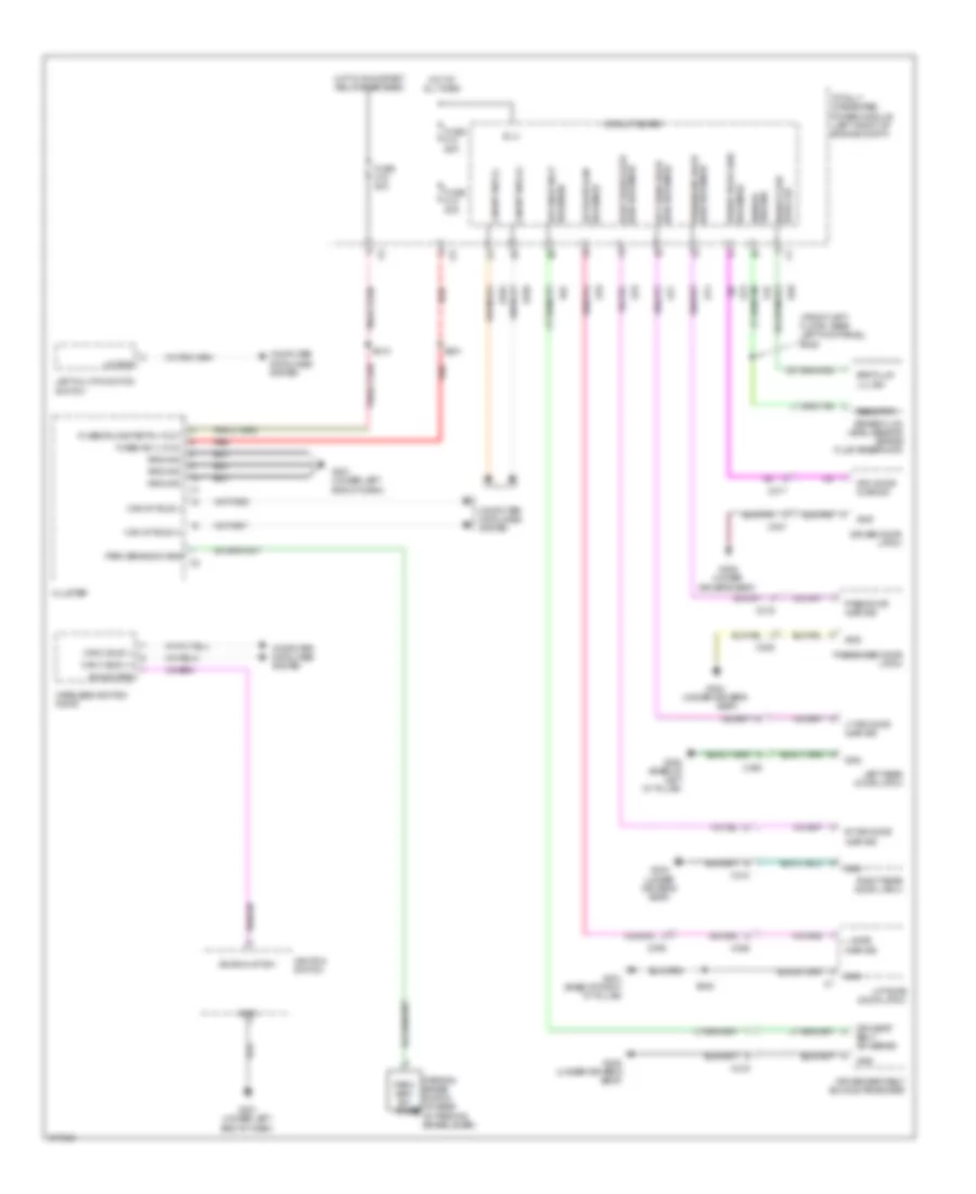 Chime Wiring Diagram for Jeep Liberty Renegade 2010