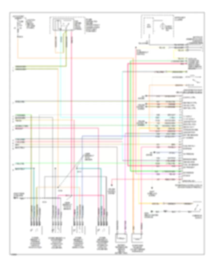 4 0L Engine Performance Wiring Diagrams 3 of 3 for Jeep Grand Cherokee Laredo 2001