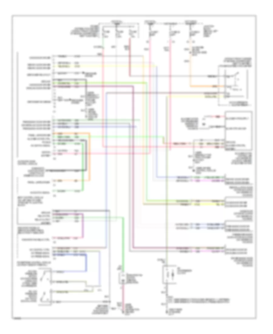 Automatic AC Wiring Diagram for Jeep Grand Cherokee Limited 2001