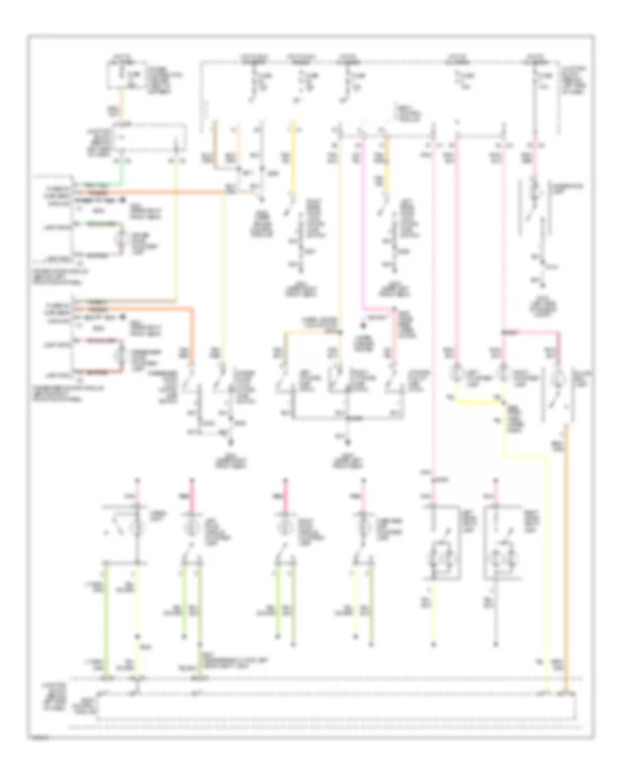Courtesy Lamps Wiring Diagram for Jeep Grand Cherokee Limited 2001