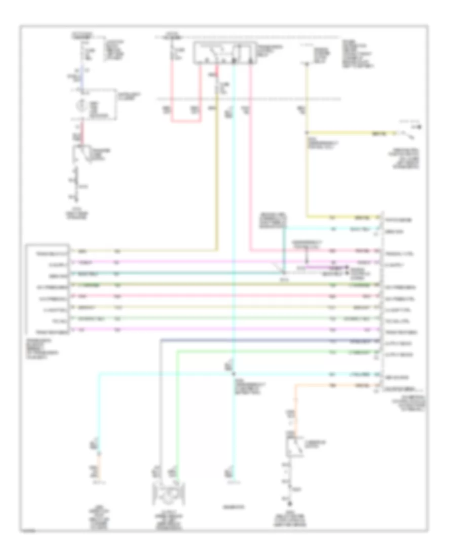 4 0L A T Wiring Diagram for Jeep Grand Cherokee Limited 2001