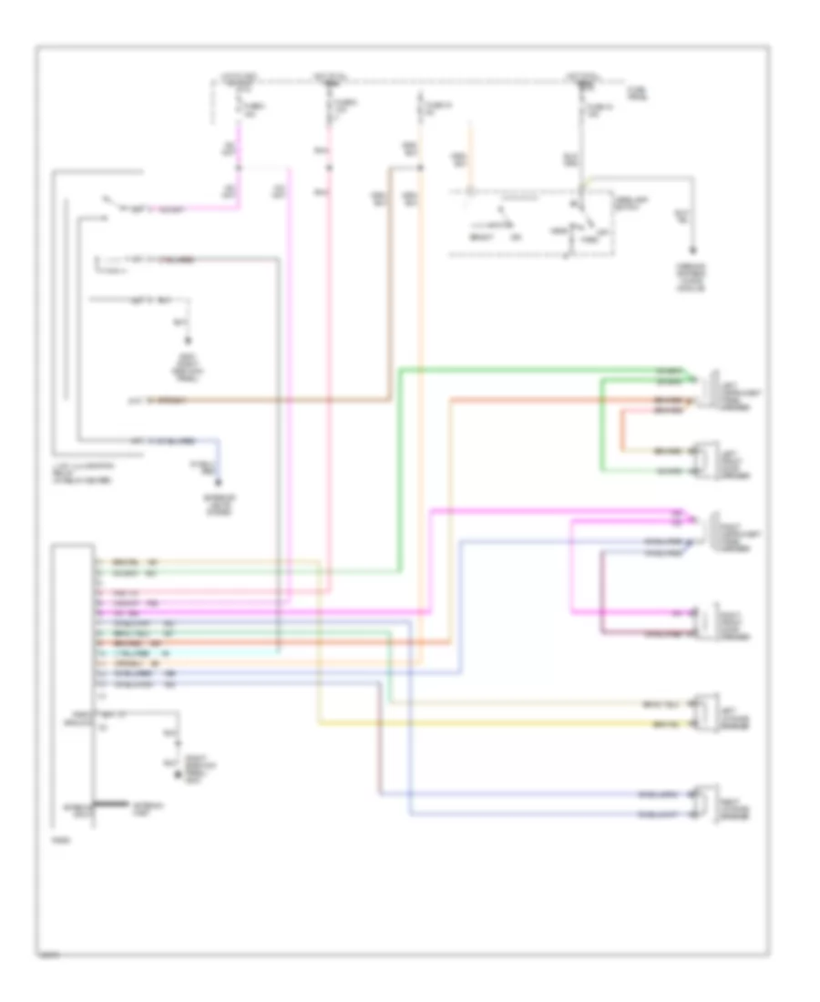 Radio Wiring Diagrams for Jeep Cherokee 1993