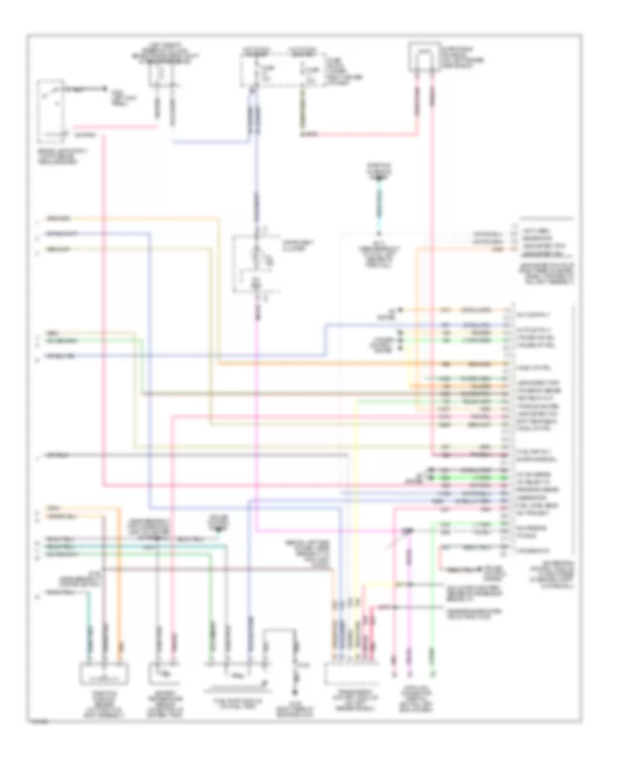 4.0L, Engine Performance Wiring Diagram (3 of 3) for Jeep Wrangler SE 2004