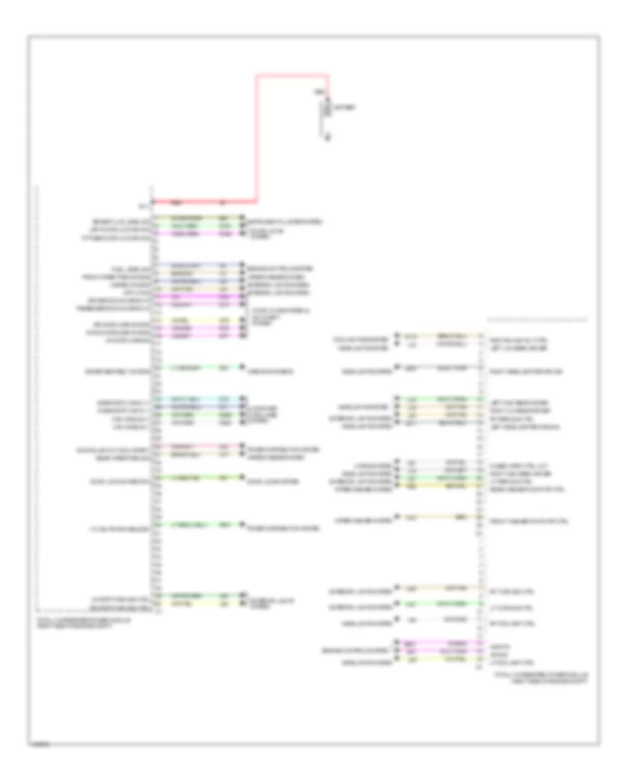 Body Control Modules Wiring Diagram 2 of 2 for Jeep Wrangler Unlimited Sahara 2012