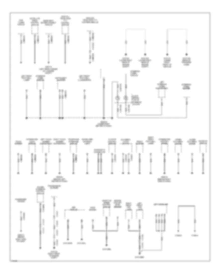 Электросхема подключение массы заземления (1 из 7) для Land Rover Range Rover Autobiography 2014