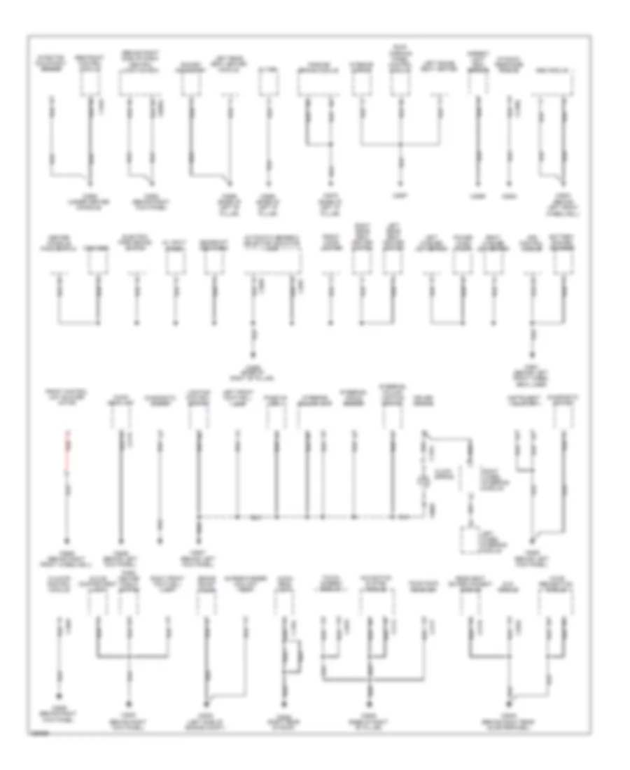 Электросхема подключение массы заземления (2 из 3) для Land Rover Range Rover Sport Supercharged 2008