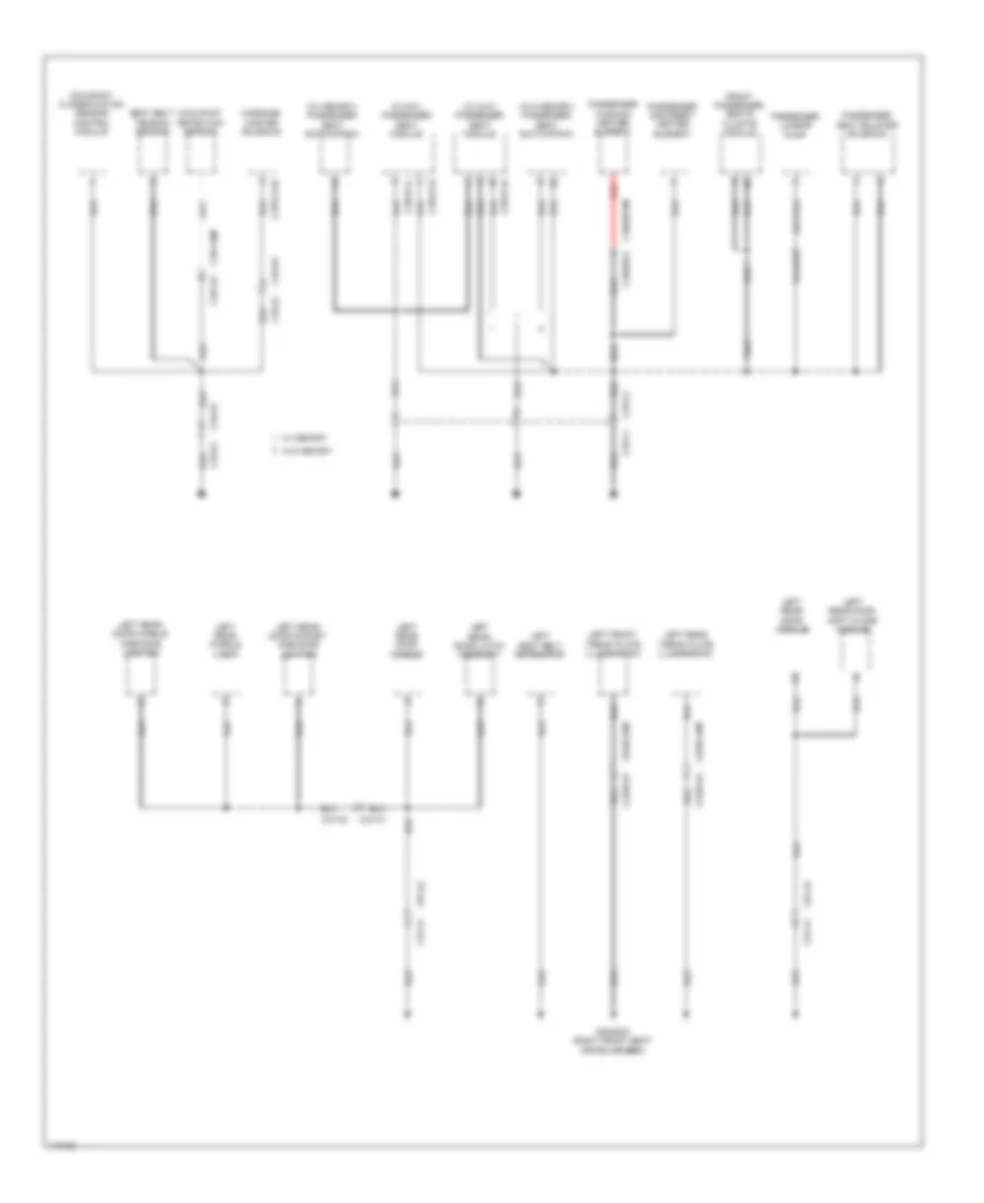 Электросхема подключение массы заземления (8 из 8) для Land Rover Range Rover Sport Autobiography 2014