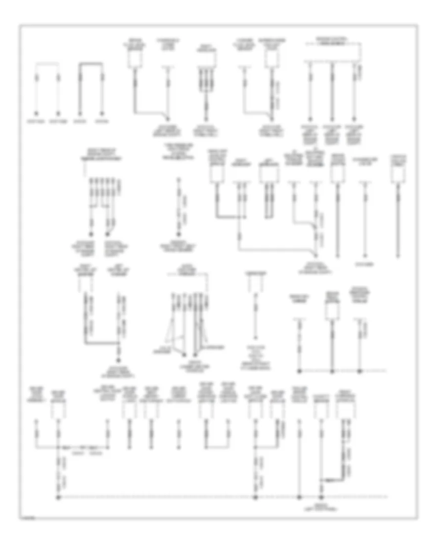 Электросхема подключение массы заземления (2 из 8) для Land Rover Range Rover Sport Supercharged 2014