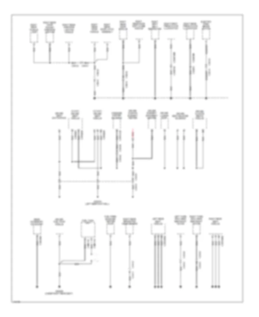 Электросхема подключение массы заземления (5 из 8) для Land Rover Range Rover Sport Supercharged 2014