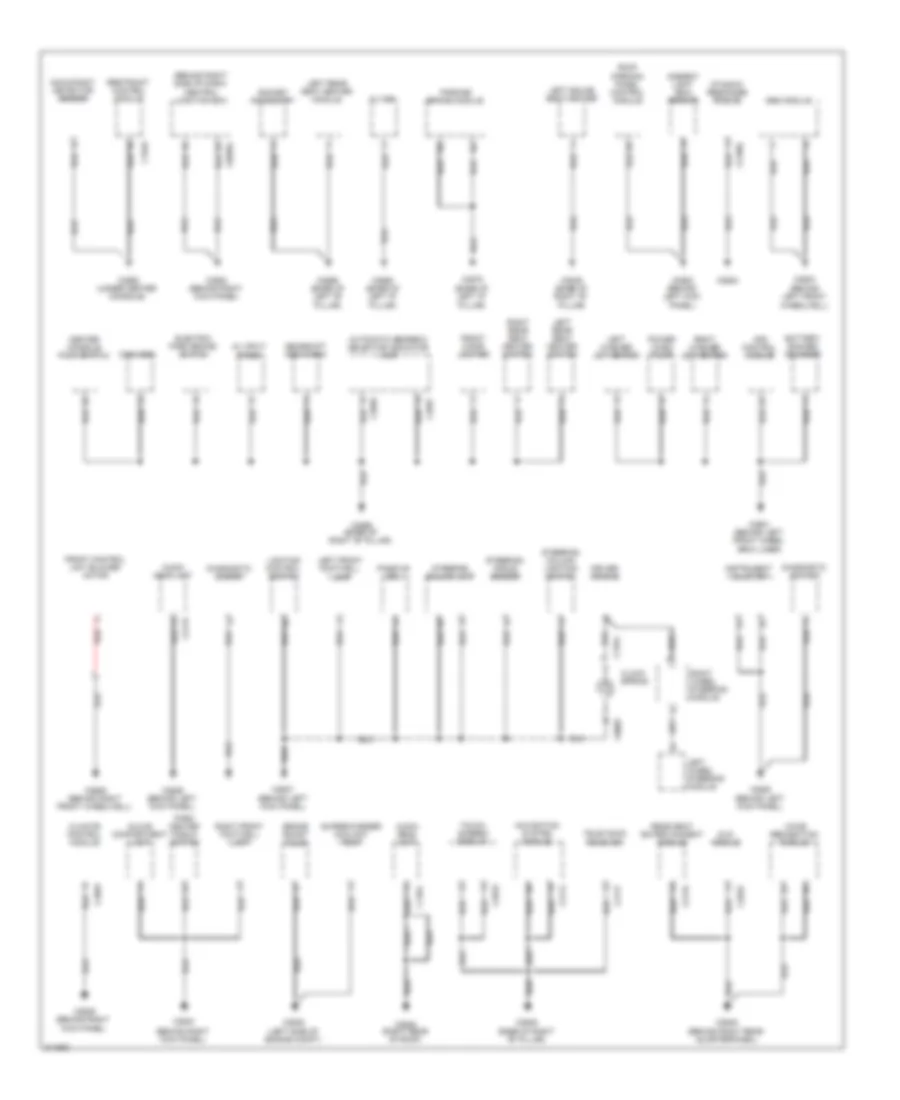 Электросхема подключение массы заземления (2 из 3) для Land Rover Range Rover Sport Supercharged 2009