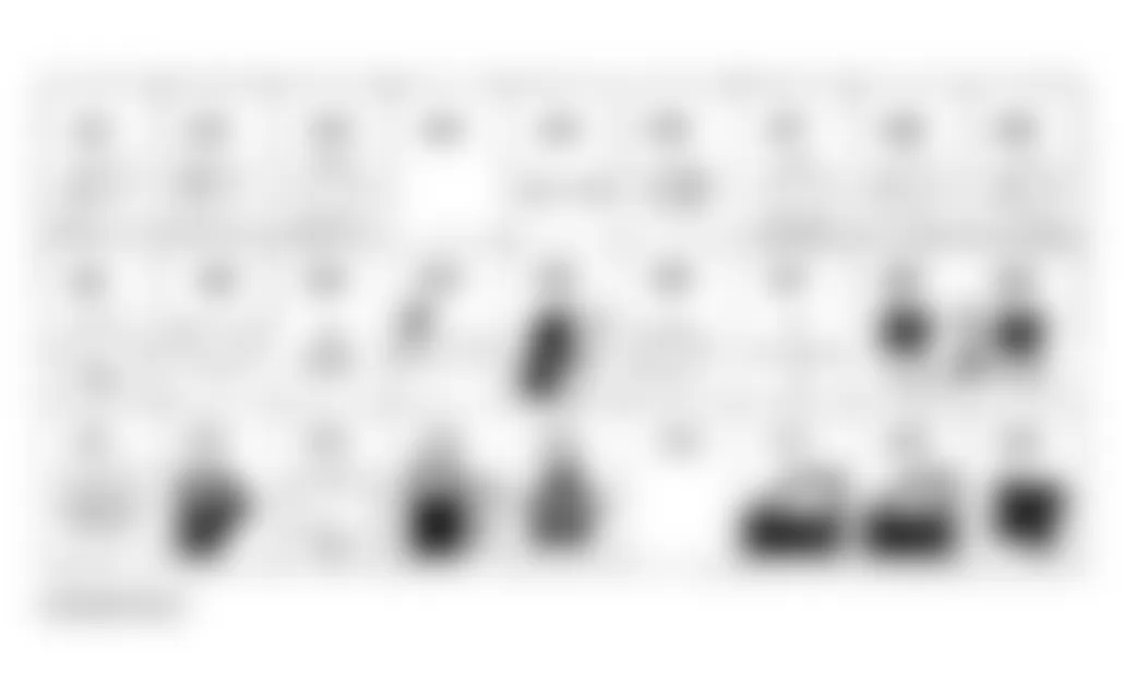 Land Rover Range Rover County 1992 - Component Locations -  Fuse Box Identification
