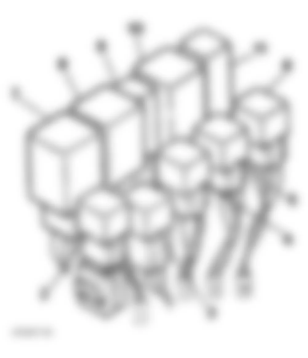 Land Rover Defender 90 1994 - Component Locations -  Steering Column Mounted Relays